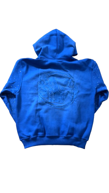 BLUE VNZ ZIP UP