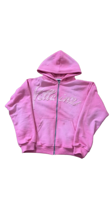 PINK VNZ ZIP UP