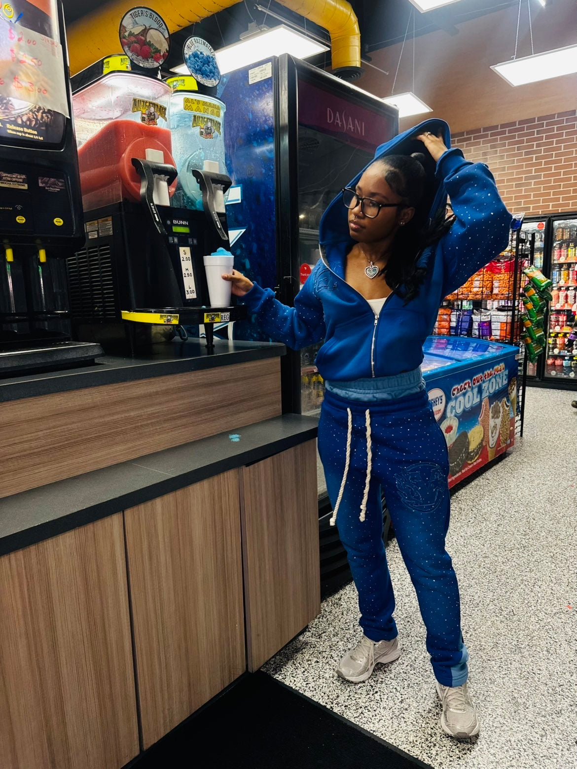 BLUE VNZ JOGGERS