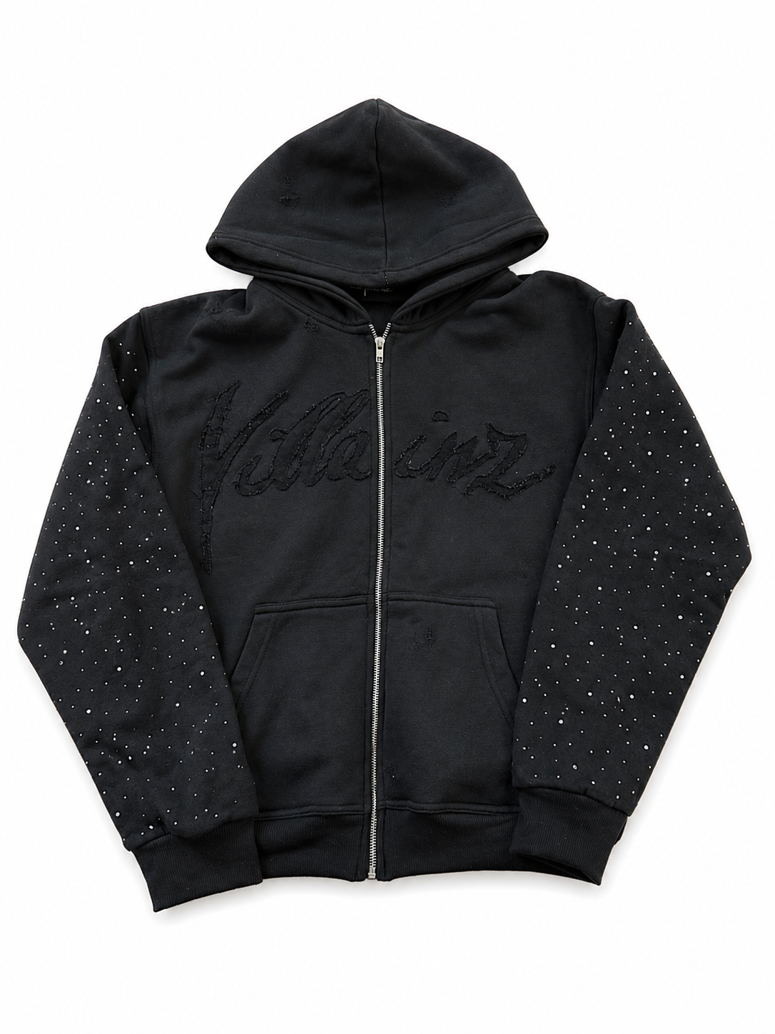 BLACK VNZ ZIP UP