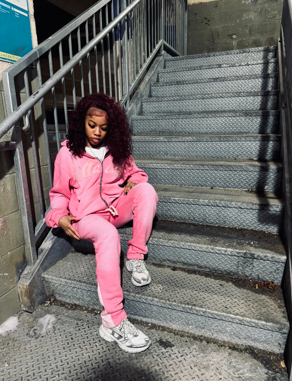 PINK VNZ JOGGERS