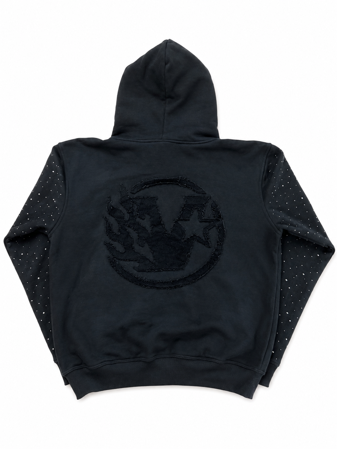BLACK VNZ ZIP UP